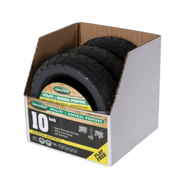 10 in tire in case