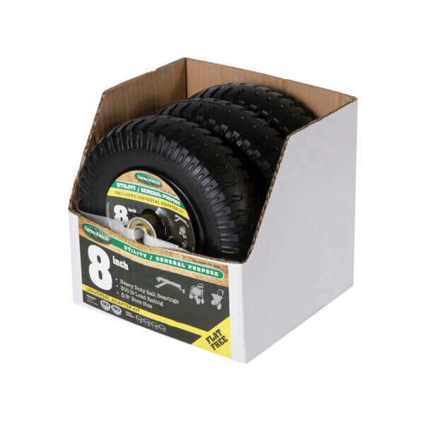 8 in tire in case